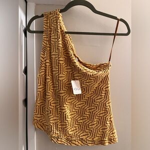 Free People One Shoulder Tank